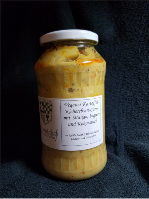 Veganes Kichererbsencurry